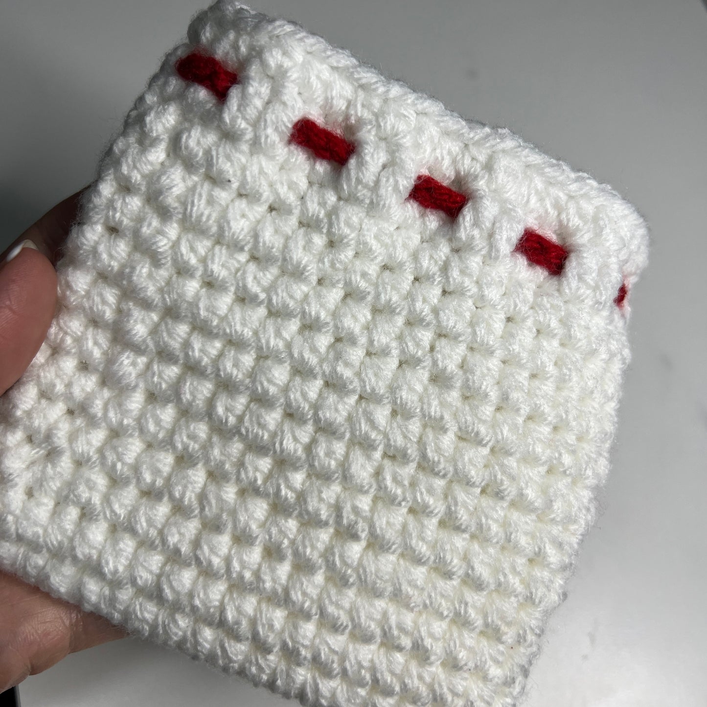 Crochet Love Letter Style Pouch