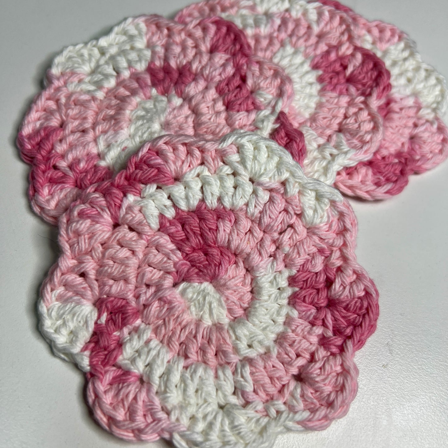 Crochet Flower Coaster Sets