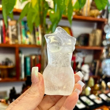 Lady Figure Crystal Carving