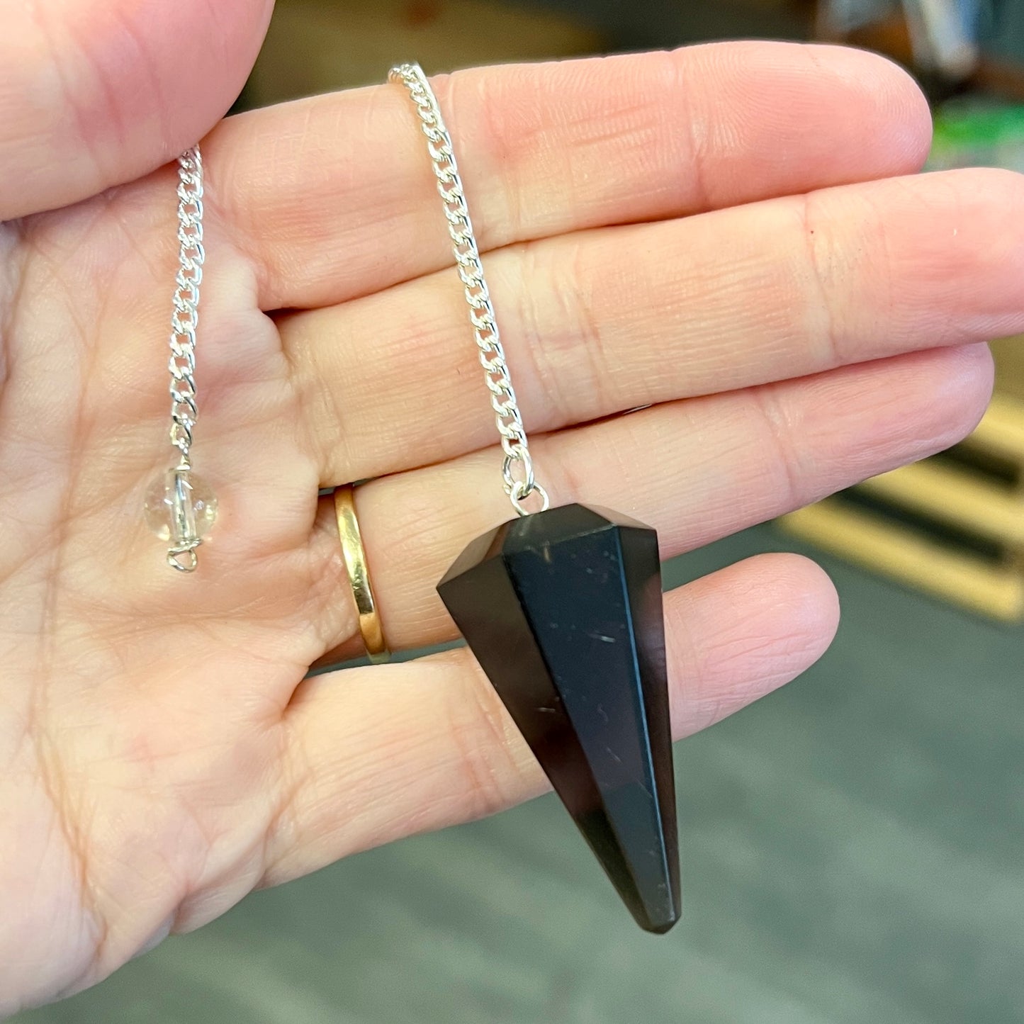 Smoky Quartz Pendulum