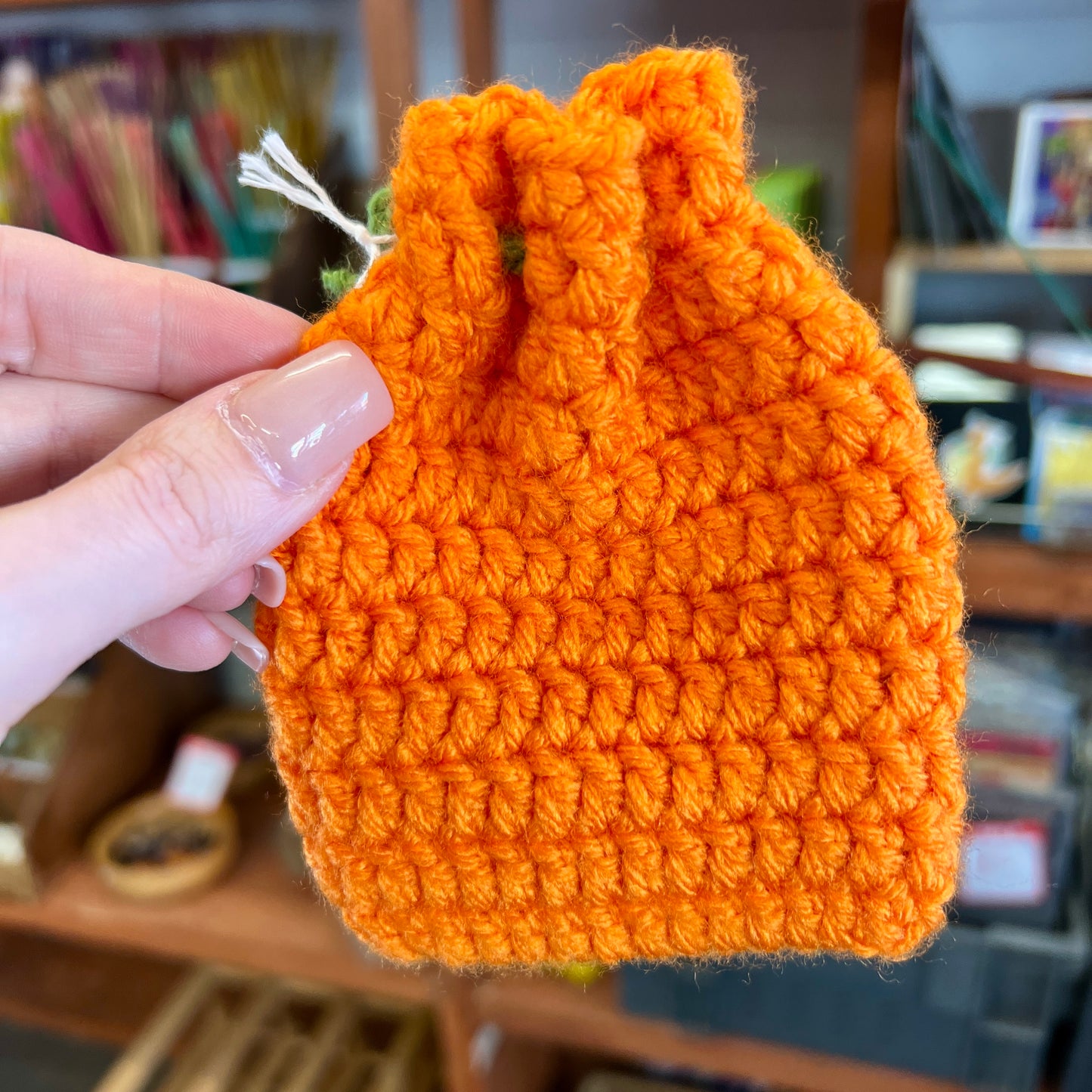 ‘Orange’ Drawstring Pouch