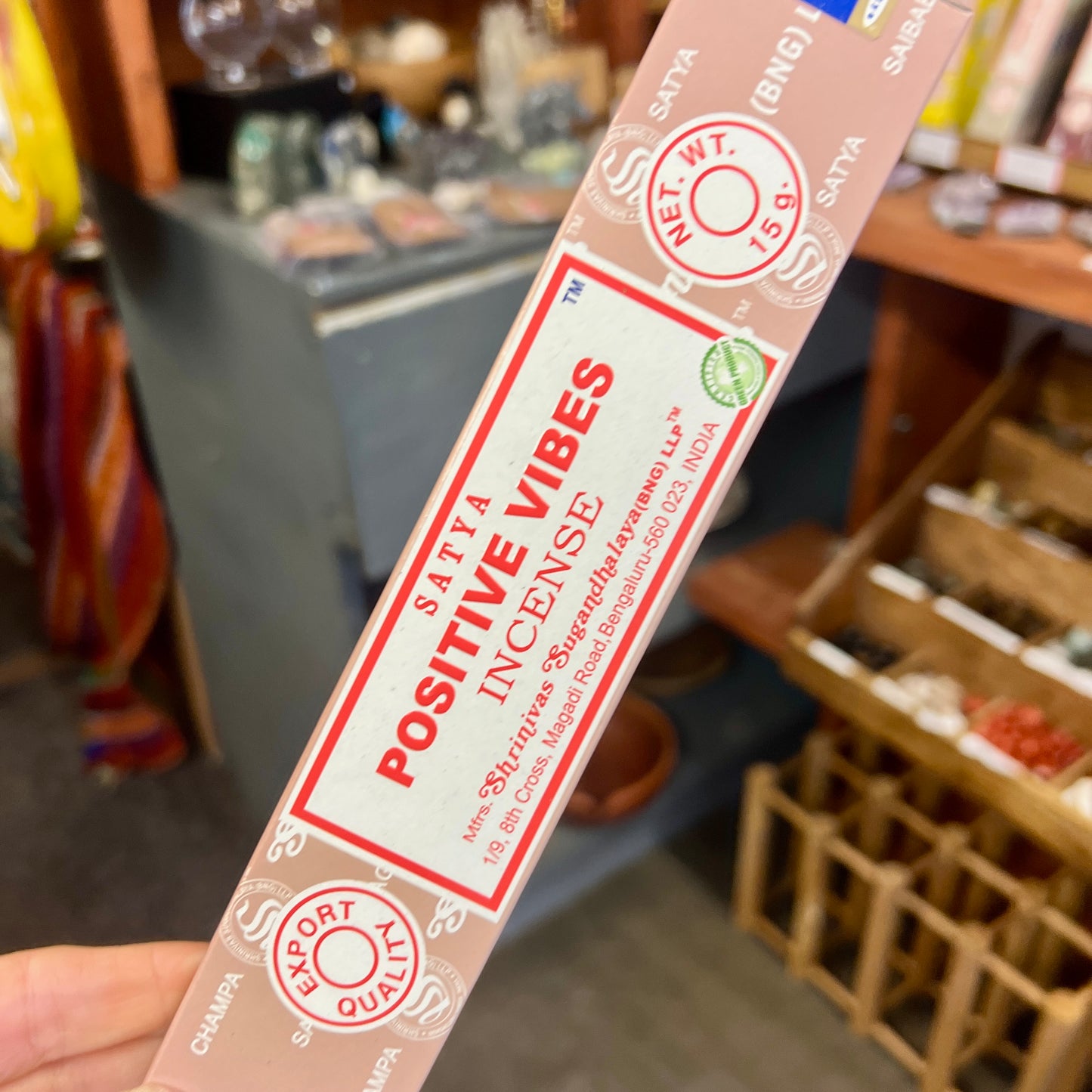 Positive Vibes Satya Incense