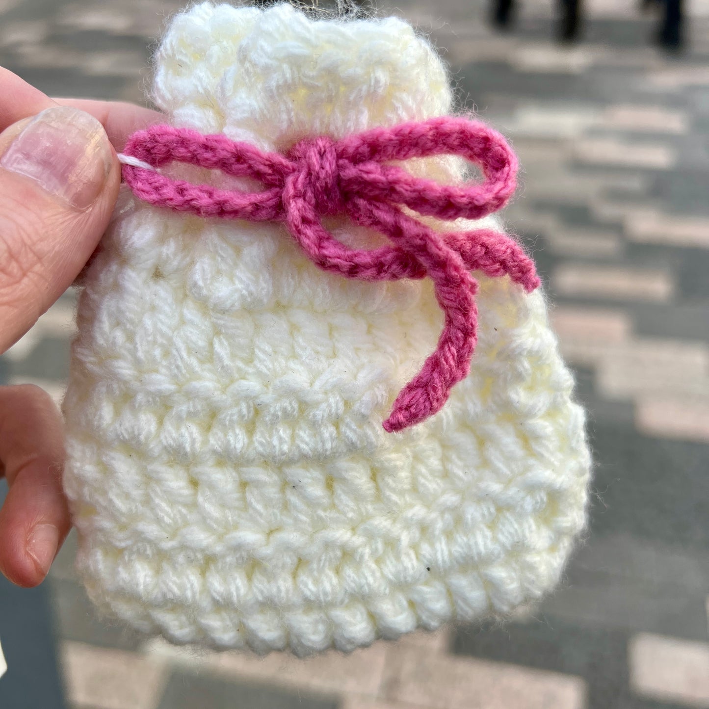 ‘Coquette’ Drawstring Pouch