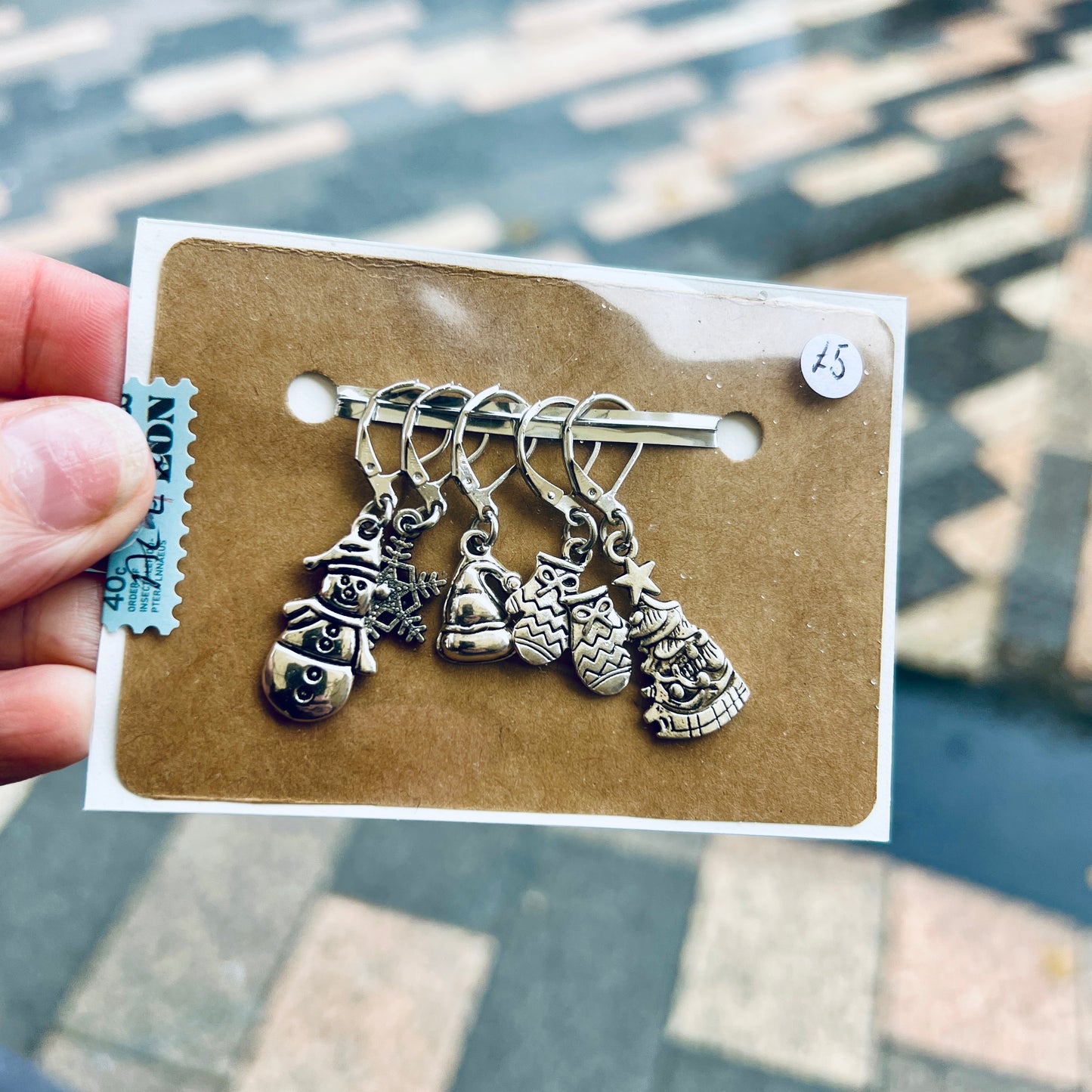 Christmas Handmade Stitch Marker Sets