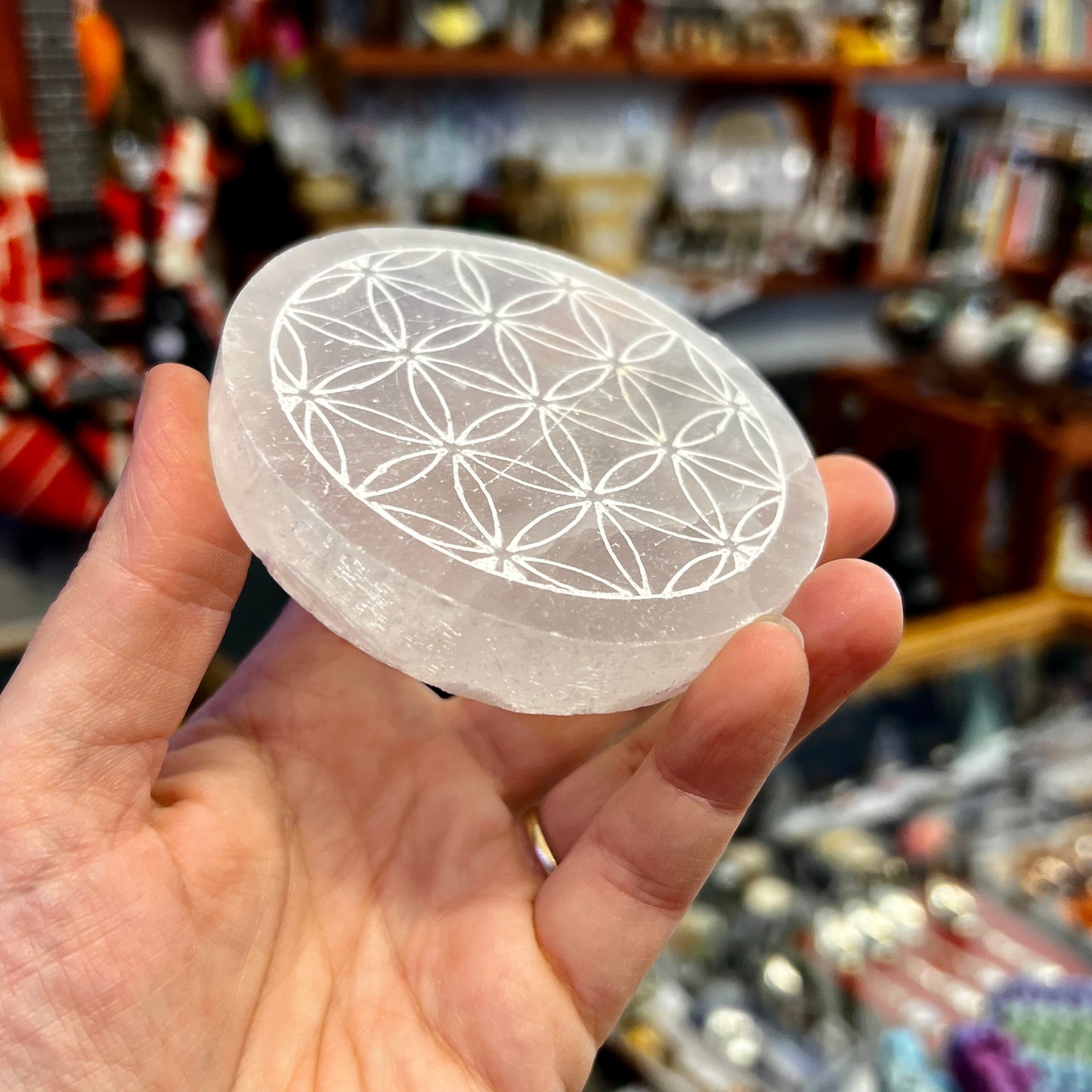 Selenite Plate