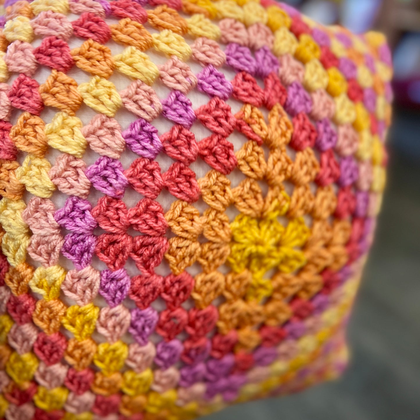 Crochet Cushion & Cover