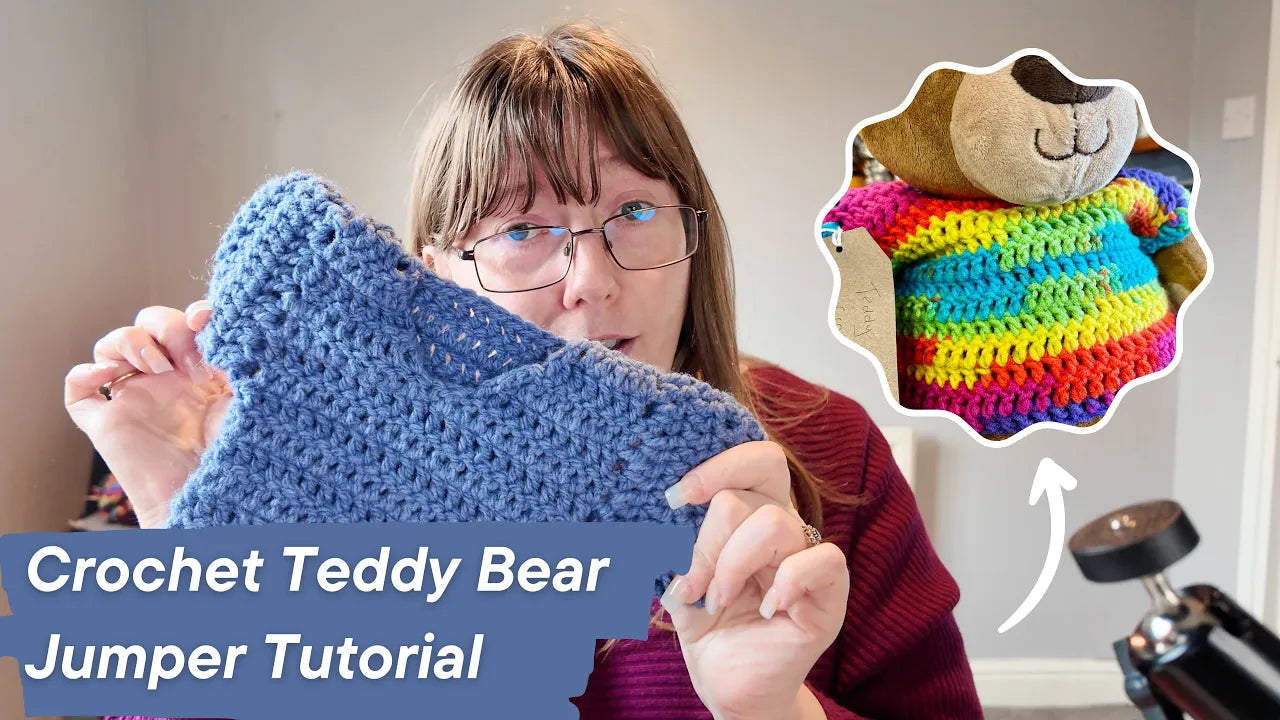 Teddy Bear V Neck Jumper Pattern