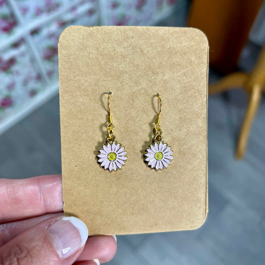 ‘Aster’ Handmade Flower Earrings