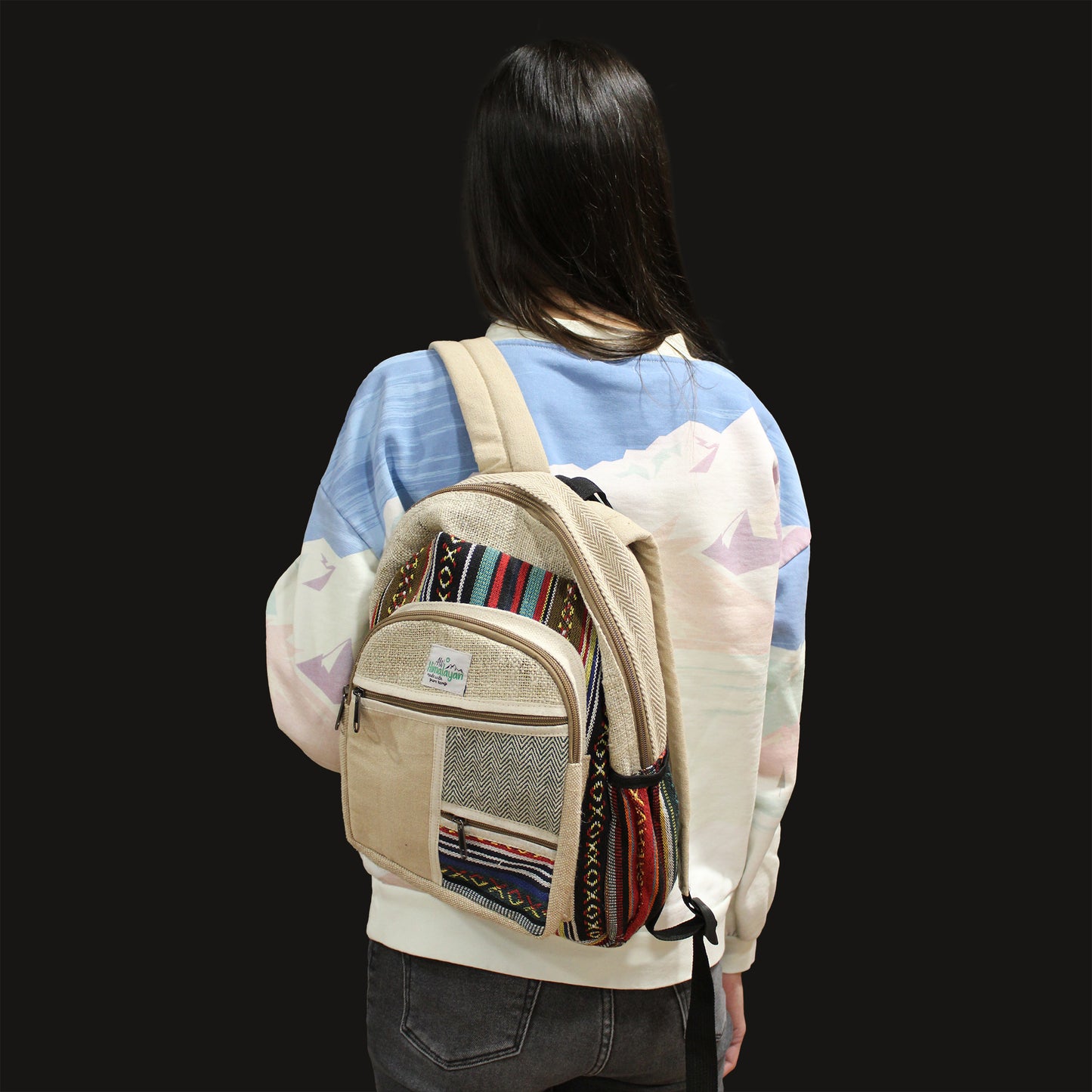 Zig Zag Zips Medium Backpack