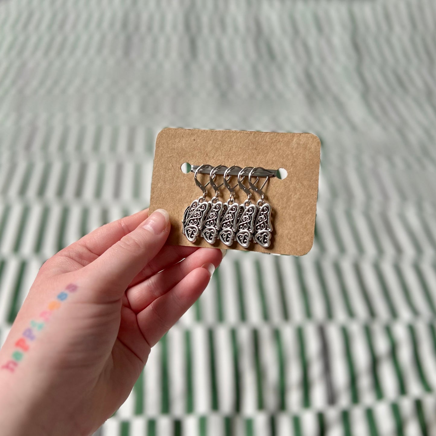 'Butterfly' Handmade Stitch Marker Set