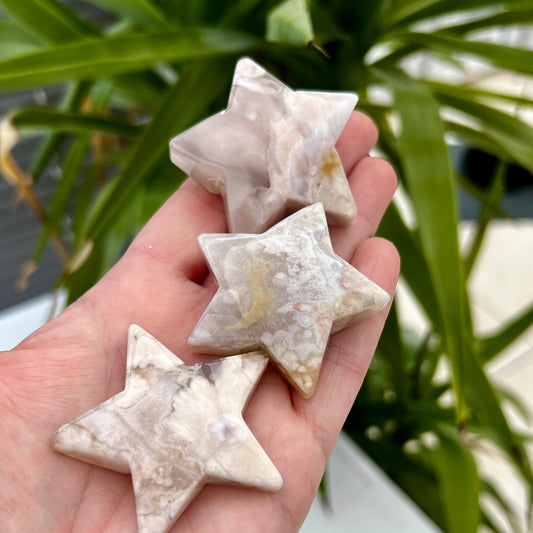 Flower Agate Stars