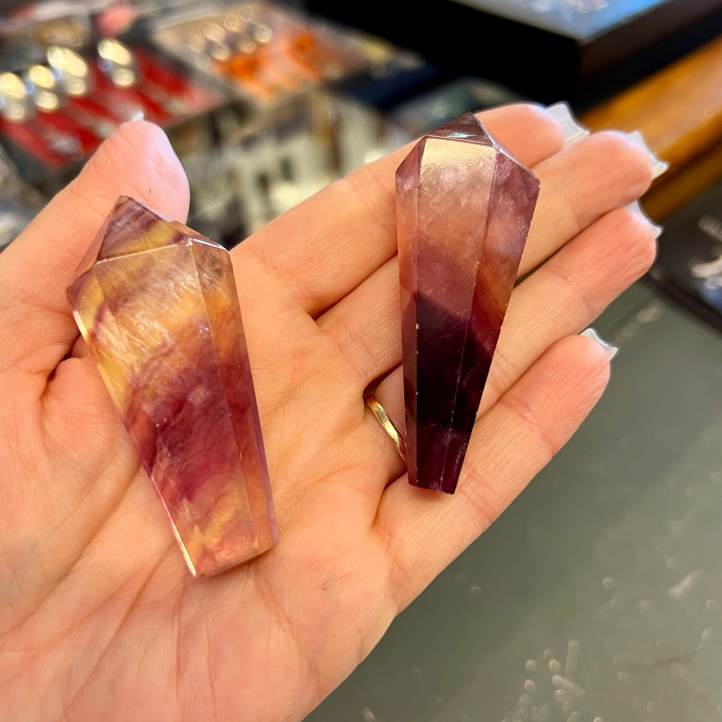 Fluorite Wands