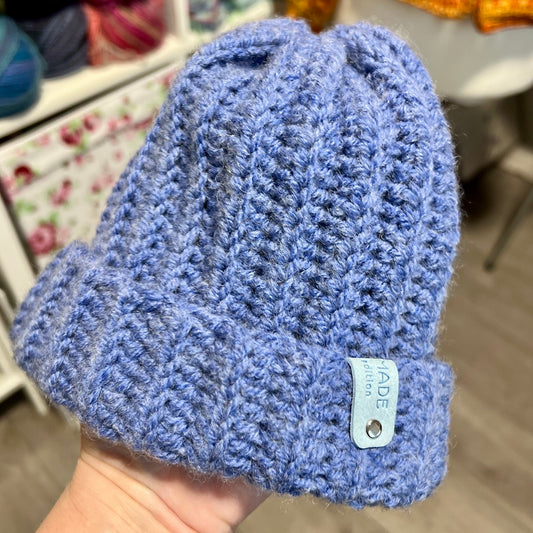 Crochet Baby Beanie (3-6 Months)