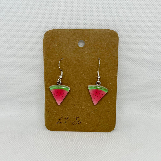 ‘Watermelon' Handmade Earrings