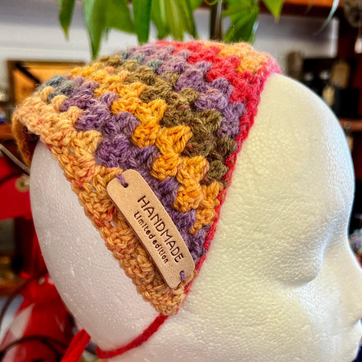 Crochet Bandana - Rainbow