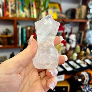Lady Figure Crystal Carving