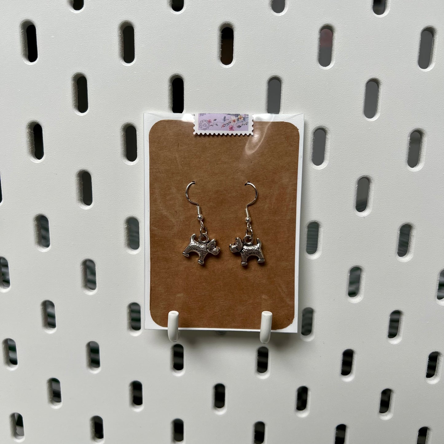 ‘Puppy' Handmade Earrings