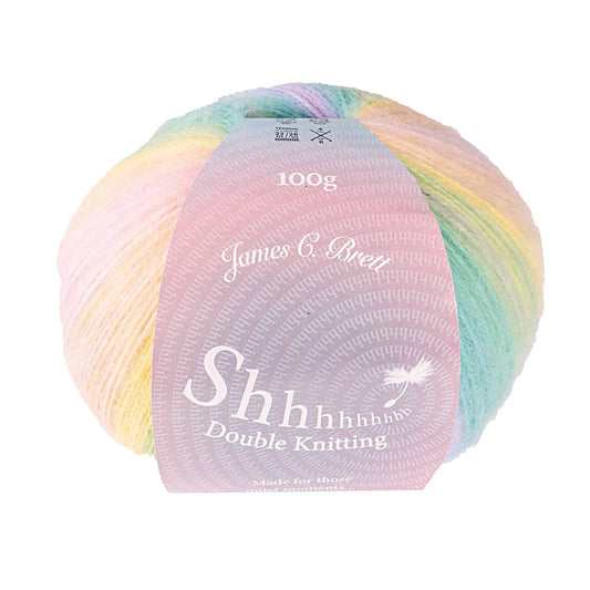 James C Brett Shhh - Pretty Pastels (SH12) - 100g