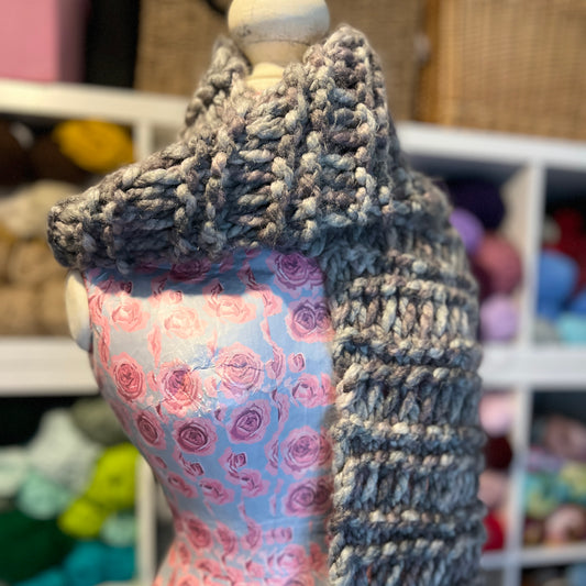 Chunky Knitted Scarf