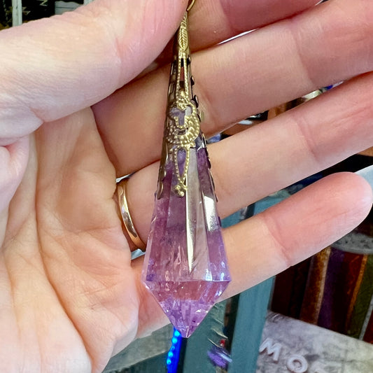 Amethyst Large Pendulum