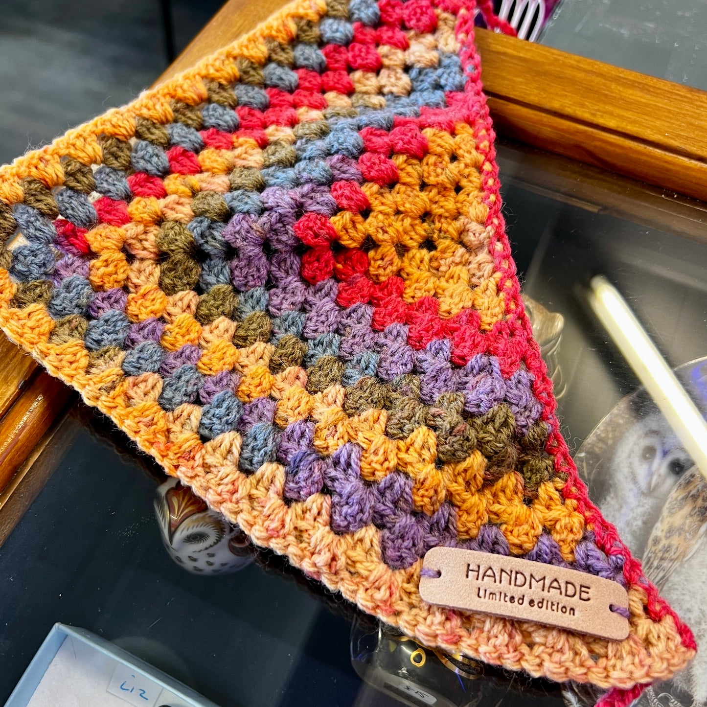 Crochet Bandana - Rainbow