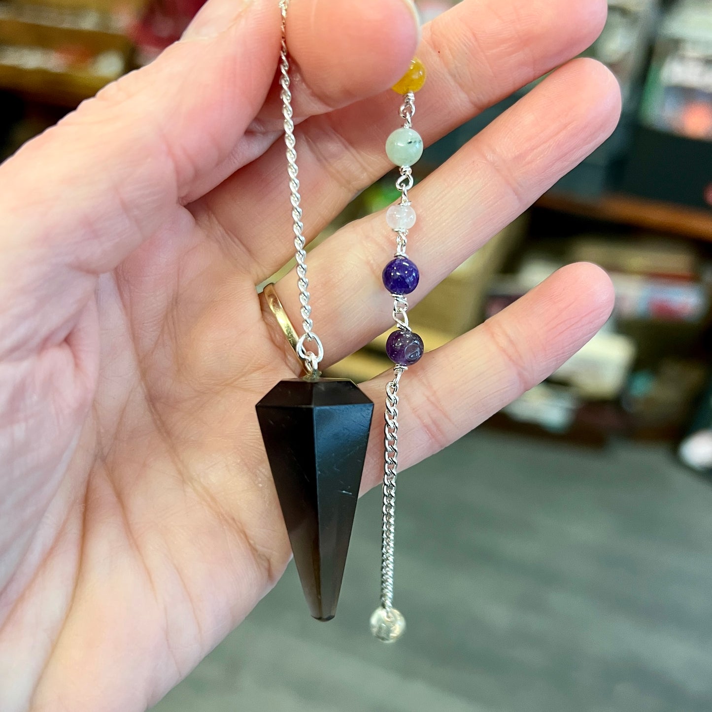 Smoky Quartz Pendulum