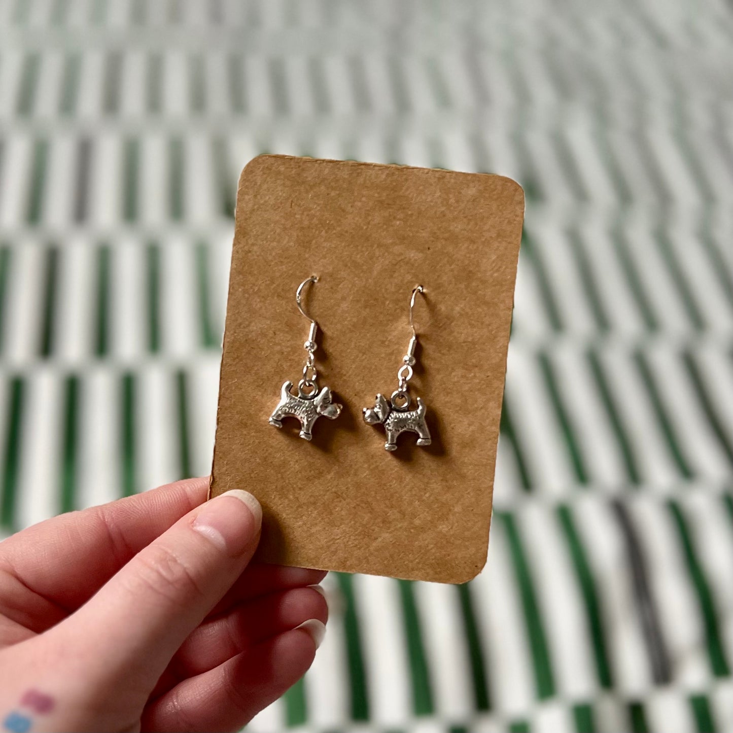 ‘Puppy' Handmade Earrings