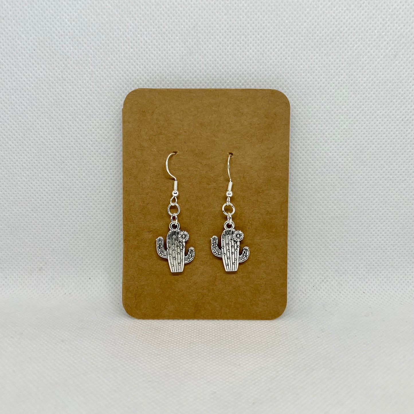 ‘Cactus' Handmade Earrings