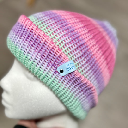 ‘Mermaid’ Knitted Beanie - Adult
