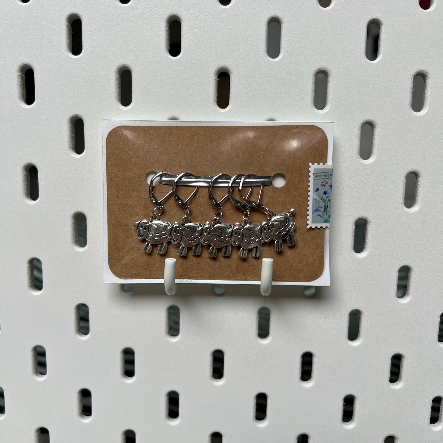 ‘Sheep' Handmade Stitch Marker Set