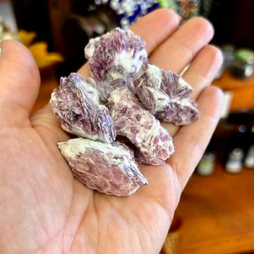 Lepidolite Raw Chunks