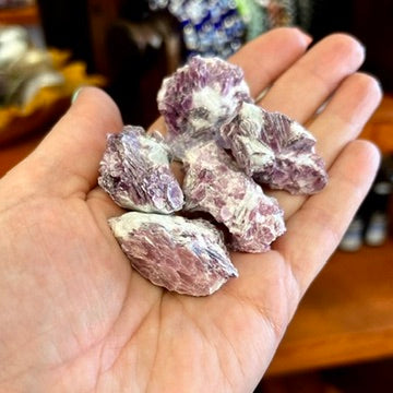 Lepidolite Raw Chunks