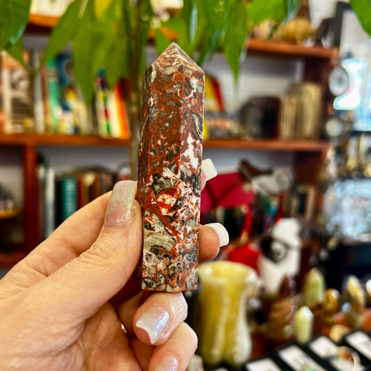 Leopard Skin Jasper Towers