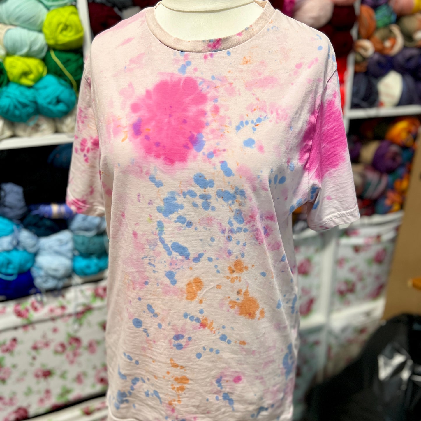 'Slodge' Short Sleeved Tie Dye T-Shirt