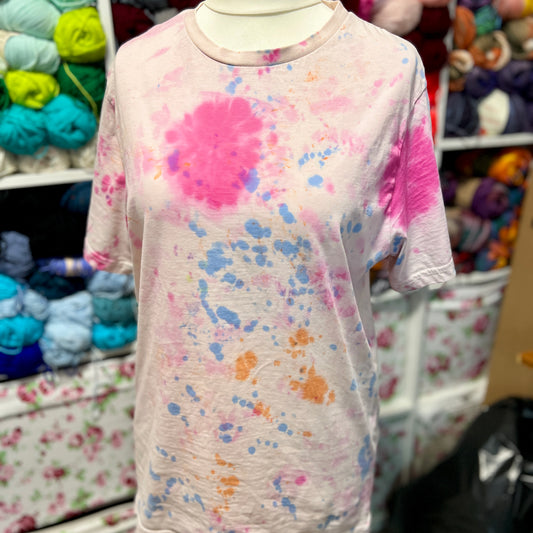 'Slodge' Short Sleeved Tie Dye T-Shirt