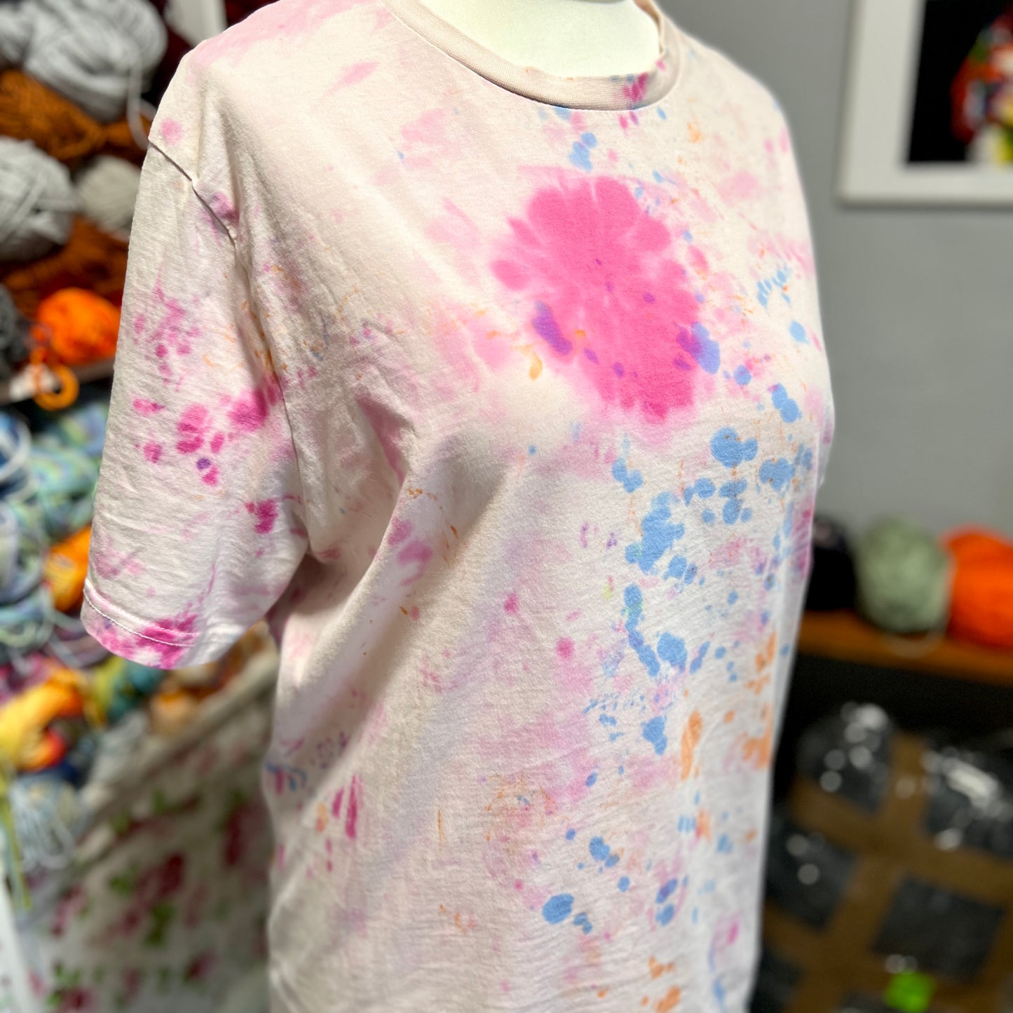 'Slodge' Short Sleeved Tie Dye T-Shirt