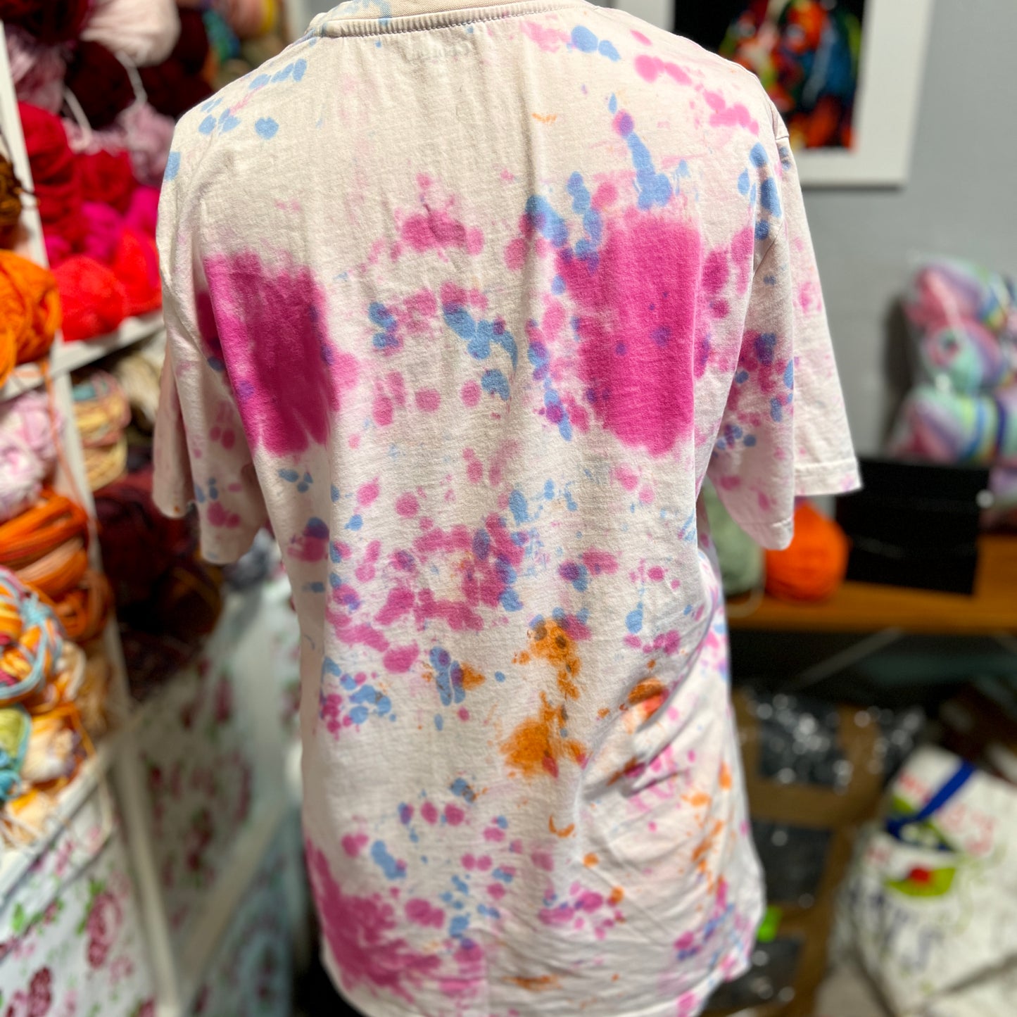 'Slodge' Short Sleeved Tie Dye T-Shirt