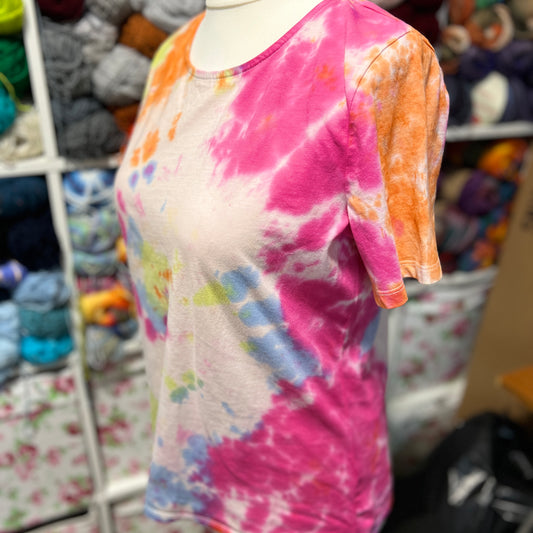 'Swirl' Short Sleeve Tie Dye T-Shirt