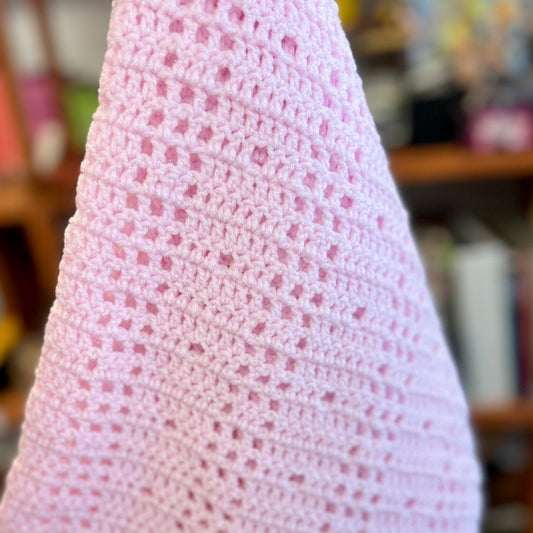 Crochet Baby Blanket - Pink Sparkle