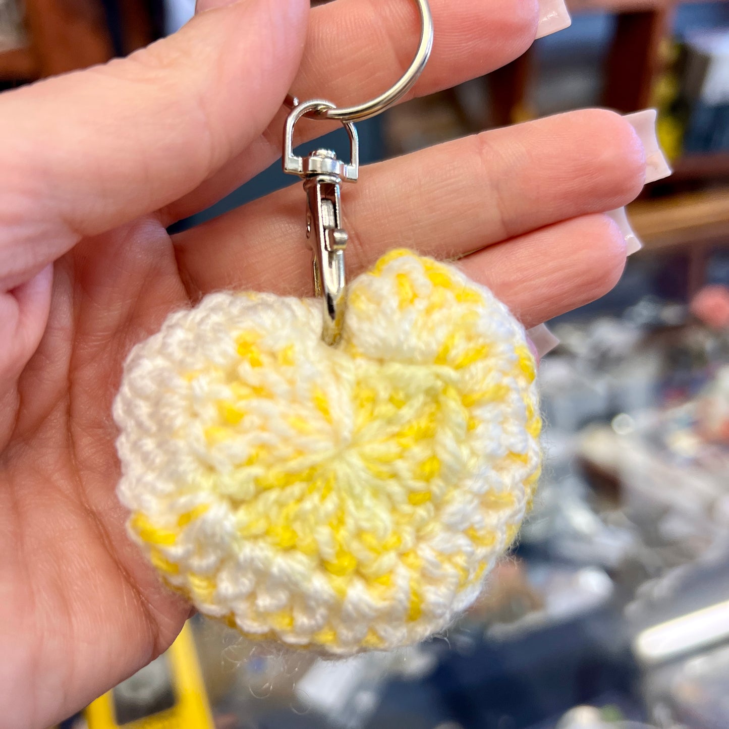Crochet 'Heart' Keyrings