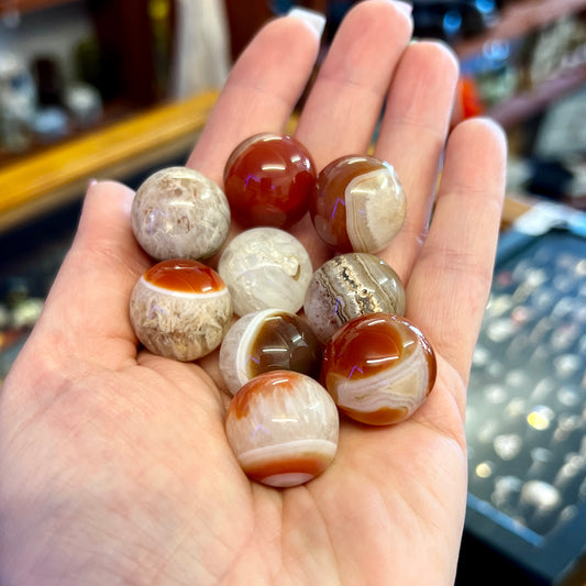 Carnelian Mini Spheres