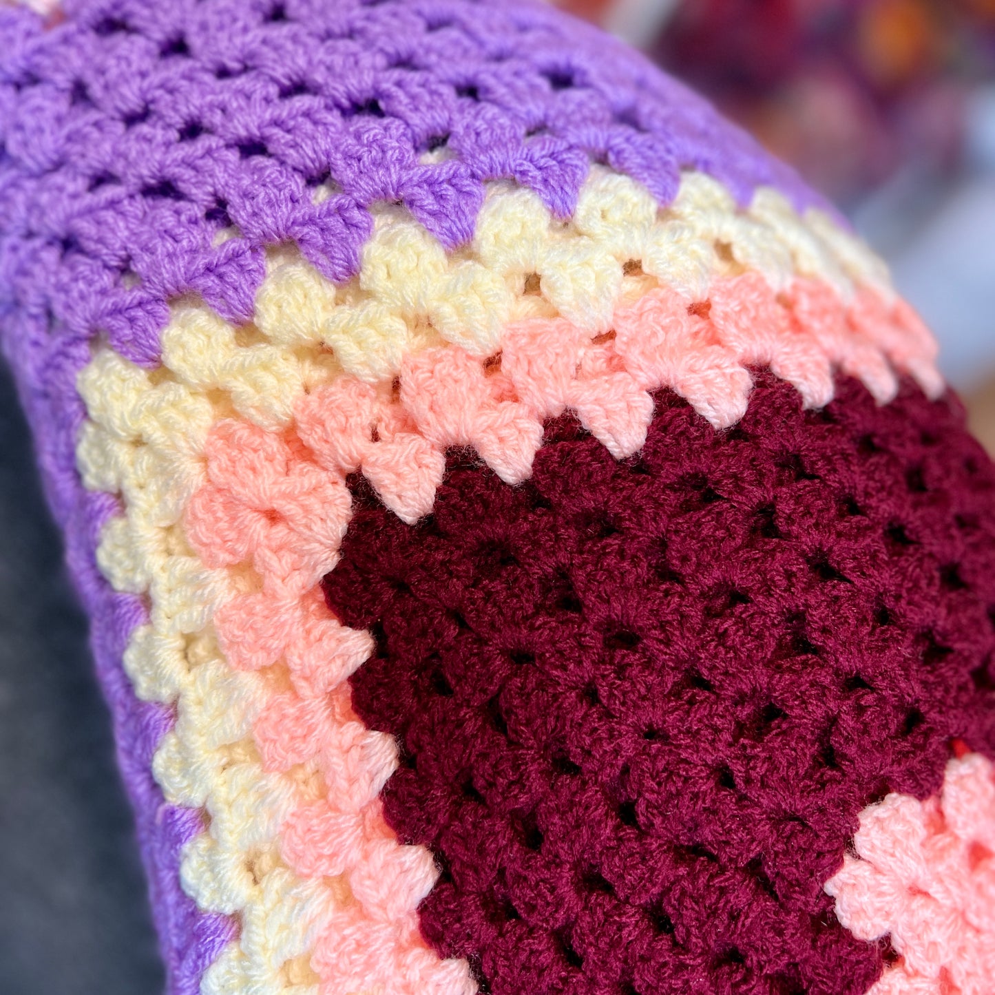 Crochet 'Granny' Blanket - Medium