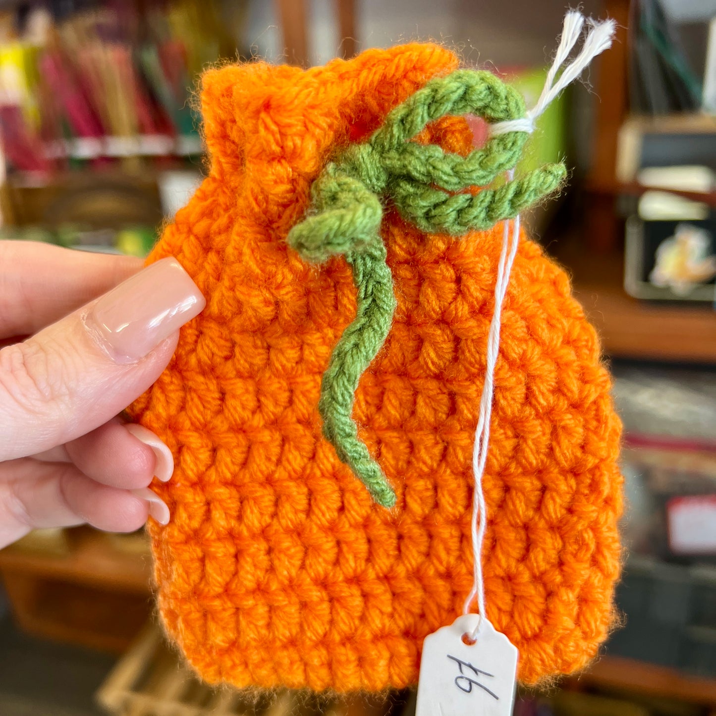 ‘Orange’ Drawstring Pouch