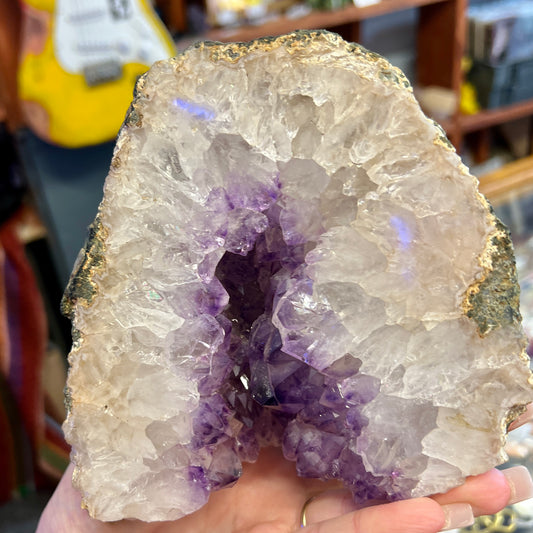 Amethyst Standing Cluster