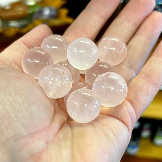 Rose Quartz Mini Spheres