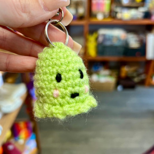 Crochet 'Ghost' Keyrings