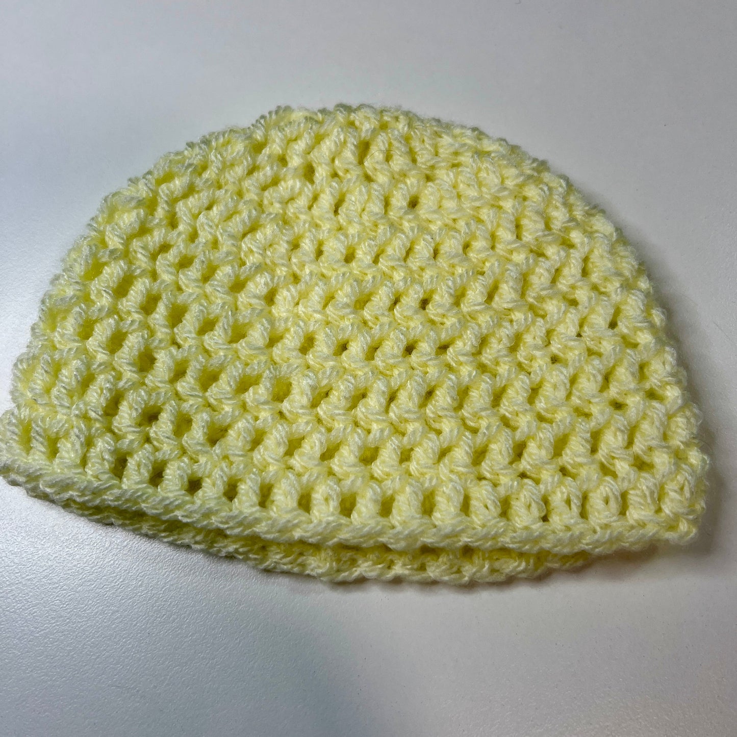 Crochet Newborn Baby Hats - Pastel Colours