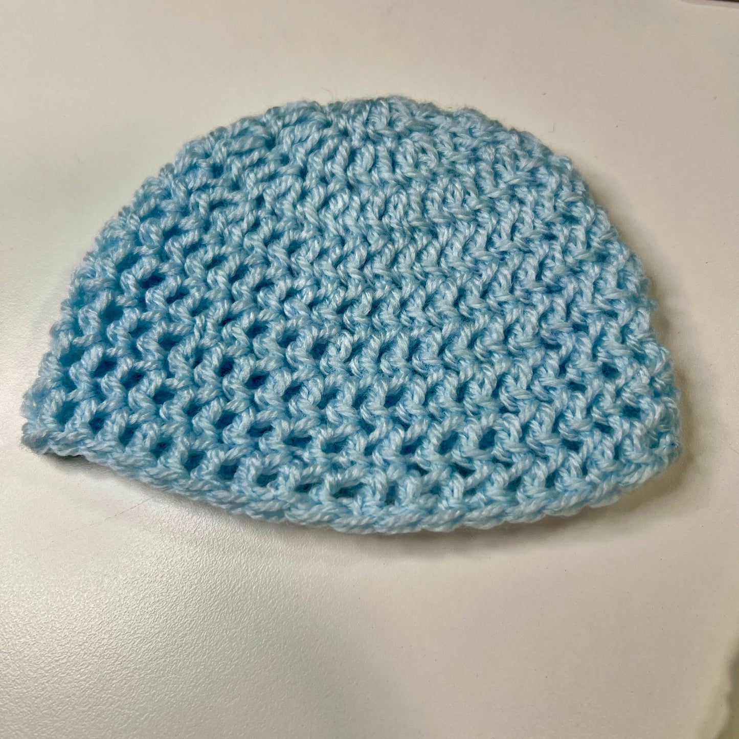 Crochet Newborn Baby Hats - Pastel Colours