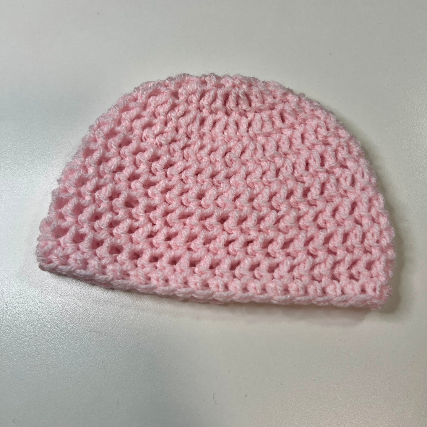 Crochet Newborn Baby Hats - Pastel Colours