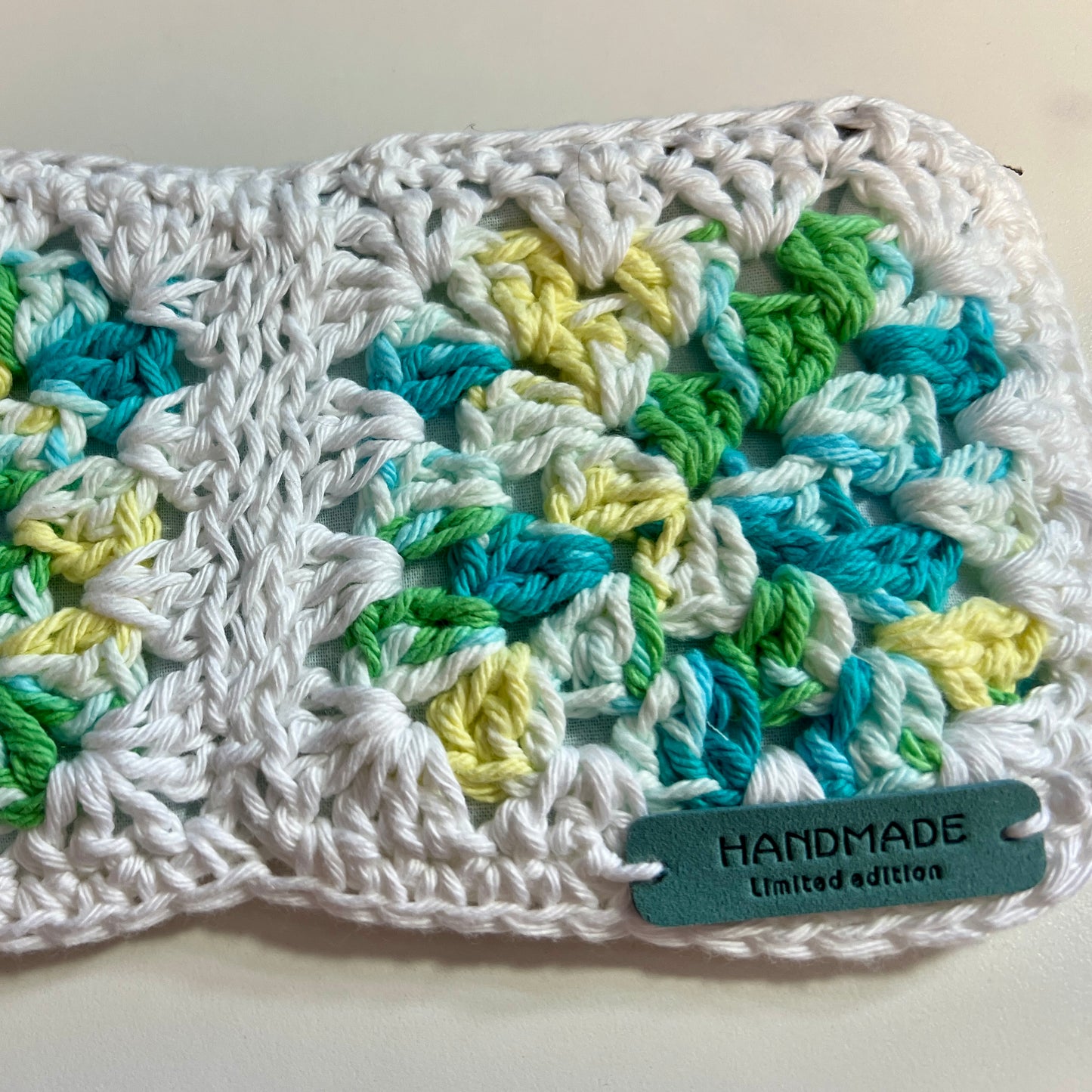 Crochet Makeup/Notions Bag - Lined with Zip